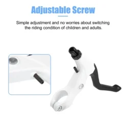 Unique Bargains Universal Aluminum Alloy Bicycle Brake Lever Handlebar 0.86" White 1 Pair -Outdoor Sports Series GUEST 3fd1bb1c 6c3f 4454 b181 44366c960382