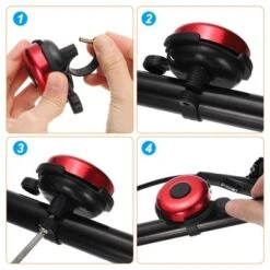 Unique Bargains Aluminum Loud Clear Sound Classic Scooters Bicycle Bells 2 Pcs 2.3" -Outdoor Sports Series GUEST 3fe0ade5 bce9 43e5 b72d 38c7254a1d01 2