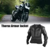 Unique Bargains Dirt Bike Motorcycle Riding Protective Full Body Armor Thorax Back Backbone Protector For Off-Road Cycling Black Size L