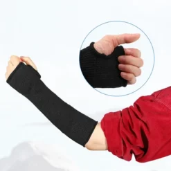 Unique Bargains Protection Arm Sleeves HPPE Prevent Scratche Cut Resistant Sleeves With Thumb Hole 1 Pair -Outdoor Sports Series GUEST 43f03e6f 9b78 4bb0 af6e 84624dad87b7