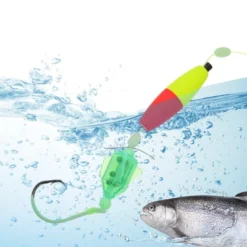 Unique Bargains Catfish Fishing Rigs Catfish Float Rigs 40LB Fishing Line Red Yellow 1 Set -Outdoor Sports Series GUEST 446e2e84 2beb 4fa3 a8e5 b65b58b304dc