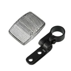 Unique Bargains Bicycle Warning Reflector Safety Reflectors Bike Accessories Plastic 2.13"x1.54" White -Outdoor Sports Series GUEST 45020135 e574 48e9 afe2 995b57e9bcd8