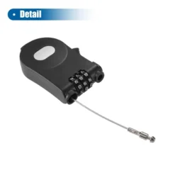 Unique Bargains Adjustable Retractable Bike Chain Lock With 3 Digit Bike Lock Cable Blue 1Pc -Outdoor Sports Series GUEST 4533cf70 3afd 46e1 a749 e5ddfd2711eb