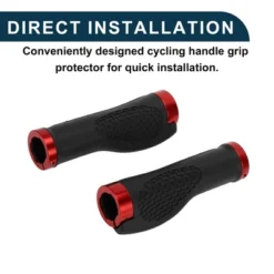 Unique Bargains Bike Handlebar Grips Covers 4.92" Red 1 Set -Outdoor Sports Series GUEST 458e1caa 1d87 4750 b623 3722b4fa5413
