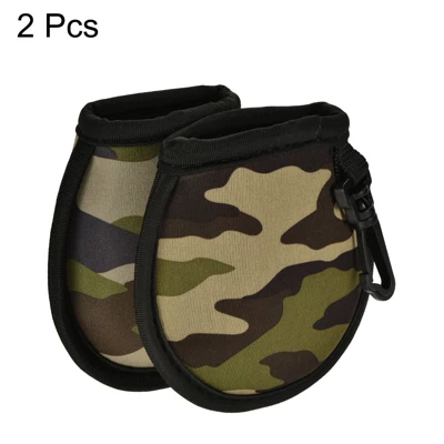 Unique Bargains Portable Pocket Washer Golf Ball Cleaner Bags With Clips Camouflage 2 Unique Bargains Portable Pocket Washer Golf Ball Cleaner Bags With Clips Camouflage - Image 2