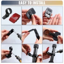 Unique Bargains Bicycle Warning Reflector Safety Bike Accessories Plastic -Outdoor Sports Series GUEST 47602816 4c4f 41a5 a76e 8b063c37ab8f