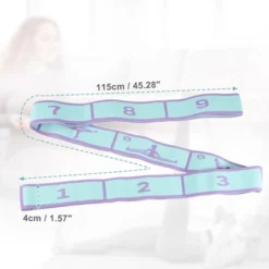 Unique Bargains Highly Elastic 9-Loops Yoga Stretching Band Exercise 1 Pc -Outdoor Sports Series GUEST 48c54044 0e0c 4697 bc04 68d9cfeae7c0