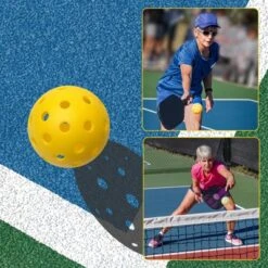 Unique Bargains 40 Holes Outdoor Pickleball Balls For Amateurs Sport 12 Pcs -Outdoor Sports Series GUEST 48e0eb5a fe7f 4c48 b244 55bfcc57a858 2