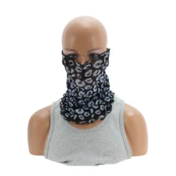 Unique Bargains Leopard Earloop Neck Gaiter 1 Pc -Outdoor Sports Series GUEST 4a54b6df 6c15 4aa6 b1e0 54c743d6f070