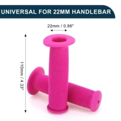 Unique Bargains Bike Handlebar Grips Covers 4.33" Pink 1 Pair -Outdoor Sports Series GUEST 4a5be25c e54f 498c aaa0 55967be488e7