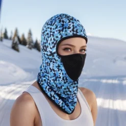 Unique Bargains Geometric Balaclava Face Mask 1 Pc -Outdoor Sports Series GUEST 4a61a2cf f614 4cd2 9bd0 e1de31b7bd56