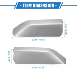 Unique Bargains Car Roof Rack Side Rails End Cover For Toyota 4Runner N280 2010-2022 Durable Plastic Silver Tone 4pcs -Outdoor Sports Series GUEST 4a6911cc 6674 4790 bcc1 68ae9dae303d