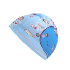Unique Bargains Kid's Polyester Whale Pattern Swim Cap Blue 1 Pc -Outdoor Sports Series GUEST 4baca1bb 8c07 4e07 8e6d f2b68599d90d
