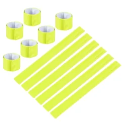 Unique Bargains High Visibility Reflective Slap Bands For Night Jogging Cycling Hiking 12 Pcs -Outdoor Sports Series GUEST 4c408e22 d96d 4078 aebe f3e5ea20844e