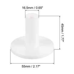 Unique Bargains Outdoor Indoor Plastic Golf Training Stable Ball Tee 7 Pcs