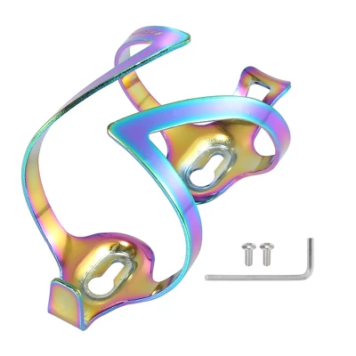 Unique Bargains Double Side Bicycle Water Coffee Drink Cup Bottle Holder Cage Rack Multicolor 5 Unique Bargains Double Side Bicycle Water Coffee Drink Cup Bottle Holder Cage Rack Multicolor - Image 5