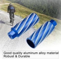 Unique Bargains Universal Aluminum Alloy Axle Rear Foot Pegs For BMX MTB Bike Fit 3/8 Inch 1 Pair -Outdoor Sports Series GUEST 4f3f54e3 b896 4773 9db2 5869efdfaa99