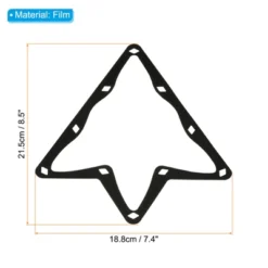 Unique Bargains Durable Billiard Pendulum Sticker Positioning Rack 6 Pcs
