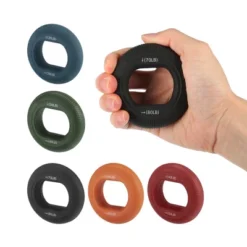 Unique Bargains Silicone Hand Grip Circle Adjustable Strength Grip 70-80LBS -Outdoor Sports Series GUEST 518b1657 a57b 493e 905d 6709d403b0cf