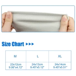 Unique Bargains Winter Calf Knee Warm Compression Sleeve Protect Leg Warmer Sleeve For Sport 1 Pair -Outdoor Sports Series GUEST 51f40652 1b69 4310 8787 48667eb7b646