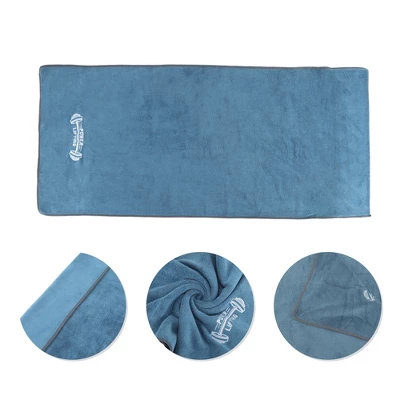 Unique Bargains Embroidery Sports Towel 1 Pc 2 Unique Bargains Embroidery Sports Towel 1 Pc - Image 2