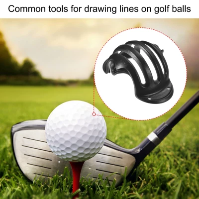 Unique Bargains ABS Plastic Golf Ball Liner 2 Pcs 4 Unique Bargains ABS Plastic Golf Ball Liner 2 Pcs - Image 4