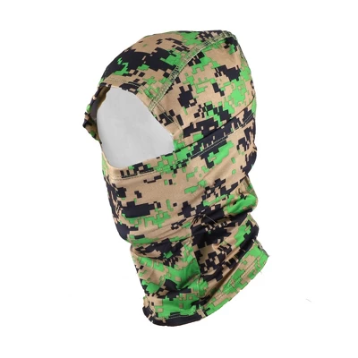 Unique Bargains Quick-drying Ice Silk Camouflage Balaclava Face Mask 1 Pc 9 Unique Bargains Quick-drying Ice Silk Camouflage Balaclava Face Mask 1 Pc - Image 9