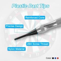 Unique Bargains 2BA Thread Plastic Soft Dart Tip Replacement Accessories 30 Pcs -Outdoor Sports Series GUEST 559c71aa caf7 4e7d 9714 7cd1bb77168d