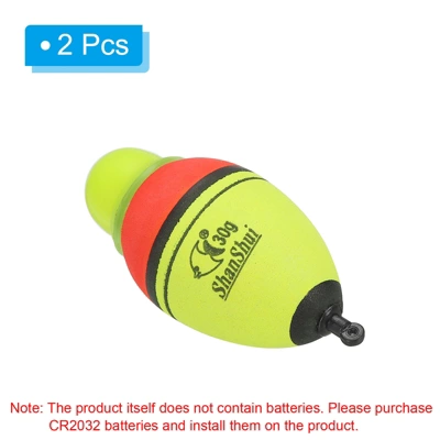 Unique Bargains EVA Durable Electric Lighted Night Fishing Slip Bobbers 2 Pcs 2 Unique Bargains EVA Durable Electric Lighted Night Fishing Slip Bobbers 2 Pcs - Image 2