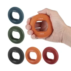 Unique Bargains Silicone Hand Grip Circle Adjustable Strength Grip 70-80LBS -Outdoor Sports Series GUEST 57b1acd9 e2ff 401d bbdb 137cccc18dcd