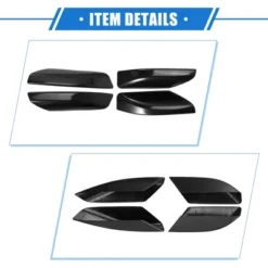 Unique Bargains Car Roof Rack Side Rails End Cover Shell Cap For Toyota 4Runner N210 2003-2009 Plastic 4pcs -Outdoor Sports Series GUEST 57be8565 1bc7 4b9e 8703 0fc1ce00e3e5