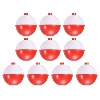 Unique Bargains Hard ABS Push Button Round Fishing Float 50 Pcs 10 Unique Bargains Hard ABS Push Button Round Fishing Float 50 Pcs - Image 10