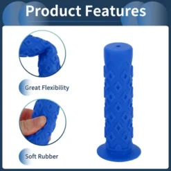 Unique Bargains Bike Handlebar Grips Covers 4.72" Length Blue 1 Pair -Outdoor Sports Series GUEST 595aa97c 7bc8 4a49 b341 15dcf9972eb2