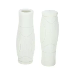 Unique Bargains Bike Handlebar Grips Covers 4.92" Long White 1 Pair -Outdoor Sports Series GUEST 599e8404 145f 4da6 85c3 c0f2d0a0e446