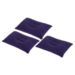 Unique Bargains Neck Support For Hiking Travel Ultralight Flocked Inflatable Camping Pillows 3 Pcs 13.6" X 8.7" -Outdoor Sports Series GUEST 5a3c20a4 d053 448c 8b3f 3be2d73814f2