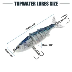 Unique Bargains Fishing Lures Jerk Baits For Bass Fishing Lifelike Freshwater Lures ABS Blue 0.06lb 3 Pcs 7 Unique Bargains Fishing Lures Jerk Baits For Bass Fishing Lifelike Freshwater Lures ABS Blue 0.06lb 3 Pcs -Outdoor Sports Series GUEST 5a429441 8d31 49c9 8dfb c3e1b977053d