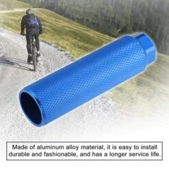 Unique Bargains Universal Aluminum Alloy BMX MTB Bike Bicycle For 3/8" Axles Rear Foot Pegs Footrests 1 Pair -Outdoor Sports Series GUEST 5aae4aa5 34c6 43f4 a9e9 5507f6cd766e