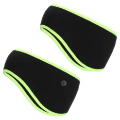 Unique Bargains Polar Fleece Stretchy Running Jogging Sweatband Ear Warmer Headbands 2 Pcs -Outdoor Sports Series GUEST 5b0e0b94 48ac 4376 98d1 f735389061e7