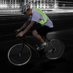 Unique Bargains Reflective Sash Reflective Running Gear For Walking At Night Green 2 Pcs