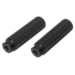 Unique Bargains Aluminum Alloy Cylinder Bicycle Axle Rear Foot Pegs Black 3.94"x0.11" 2 Pcs -Outdoor Sports Series GUEST 5c0a4f9e 2d42 43f5 b47d 790e6958fe53