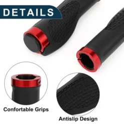 Unique Bargains Bike Handlebar Grips Covers 4.92" Red 1 Set -Outdoor Sports Series GUEST 5d8bf335 6b8a 4474 b5eb 42d410bca8b0