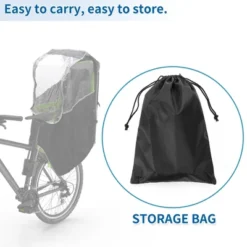 Unique Bargains Bike Seat Rain Cover Waterproof Canopy For Rear Seat PVC Black Clear 1 Pcs 10 Unique Bargains Bike Seat Rain Cover Waterproof Canopy For Rear Seat PVC Black Clear 1 Pcs -Outdoor Sports Series GUEST 5da309d5 147b 4abc 9bc6 595162005eaf