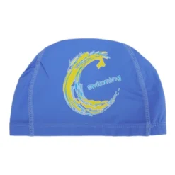 Unique Bargains Knitted PU Elastic Moon Pattern Swim Cap 1 Pc -Outdoor Sports Series GUEST 5dc0d750 1c73 45e6 a1c8 2ba504074bae