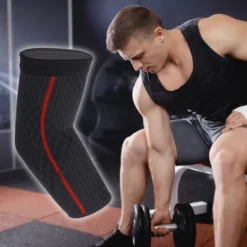 Unique Bargains Thin Elbow Protection Tightening Breathable Elbow Pads For Sports For Men Women 1 Pair -Outdoor Sports Series GUEST 5dcf5043 9aa1 4489 bbce 85fdf699803f