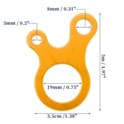 Unique Bargains Aluminum Alloy Cord Adjuster 8 Pcs -Outdoor Sports Series GUEST 5f525c8b bebf 421f 96f8 d3260ae42911