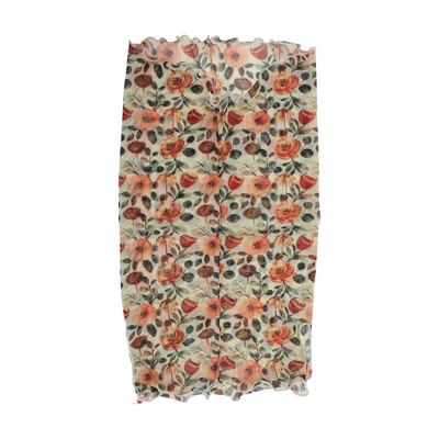 Unique Bargains Floral Printed Earloop Neck Gaiter 1 Pc 4 Unique Bargains Floral Printed Earloop Neck Gaiter 1 Pc - Image 4