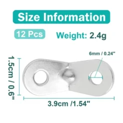 Unique Bargains Outdoor Travel Camping Hiking Tent Umbrella Knot Wind Rope Buckle Adjuster 12 Pcs -Outdoor Sports Series GUEST 61c361ee 3e88 4941 af60 3925cfbf1747