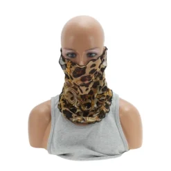 Unique Bargains Texture Pattern Earloop Neck Gaiter 1 Pc -Outdoor Sports Series GUEST 61de0763 a6c8 4477 a967 87548d79dc11