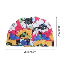 Unique Bargains Nylon Ink Style Swimming Cap Assorted Color 1 Pc -Outdoor Sports Series GUEST 62c076ec 87a7 483a abda 5423a3fe7325