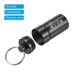 Unique Bargains Aluminum Portable Dart Accessories Storage Box With Keyring -Outdoor Sports Series GUEST 62d7f424 3f0f 4b41 a71f 628cb9f38fff